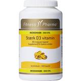 Fitness Pharma Vitaminer & Mineraler Fitness Pharma Stærk D3 Vitamin 300 st