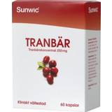 Sunwic Vitaminer & Kosttillskott Sunwic Tranbär 60 st