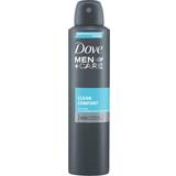 Sprayflaskor Duschcremer Dove Men+Care Clean Comfort Deo Spray 250ml