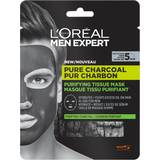 L'Oréal Paris Ansiktsmasker L'Oréal Paris Men Expert Pure Charcoal Purifying Tissue Mask