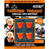 PlayStation 4 Spelkontrollgrepp Trigger Treadz Special Ops Edition Trigger Grips Pack - Orange (PS4)