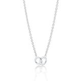 Gynning Jewelry Halsband Gynning Jewelry The Knot Silver Necklace - Silver