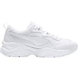 Dam - Läderimitation Sneakers Puma Cilia W - White/Gray/Violet/Silver