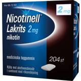 Nicotinell Receptfria läkemedel Nicotinell Lakrits 2mg 204 st Tuggummi