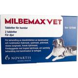 Avmaskning hund Husdjur Novartis Dog Milbemax Vet 2 Tablets