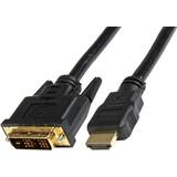 HDMI-kablar - PVC StarTech HDMI - DVI-D 2m