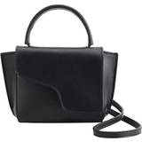 Skinn Axelremsväskor ATP Atelier Montalcino Mini Handbag - Black