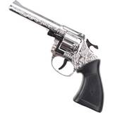 Pirater - Silver Maskeradkläder Wicke Western Ringo 8-Shot Pistol