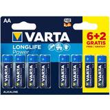 Varta AA (LR06) - Alkalisk - Engångsbatterier Batterier & Laddbart Varta High Energy AA 8-pack