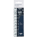 Alkaliska Batterier & Laddbart Iiglo AA Compatible 10-pack