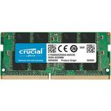 Svarta RAM minnen Crucial SO-DIMM DDR4 3200MHz 16GB (CT16G4SFRA32A)