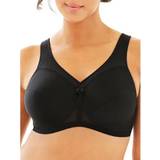 Glamorise Made to Move Wire-Free Support Bra - Black