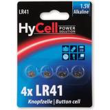 Batterier - Klockbatterier Batterier & Laddbart Hycell Alkaline LR41 Compatible 4-pack
