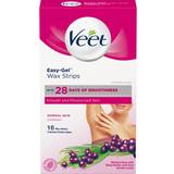 Antioxidanter Hårborttagningsprodukter Veet Easy-Gel Wax Strips 16-pack