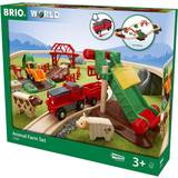 Träleksaker Lekset BRIO Animal Farm Set 33984