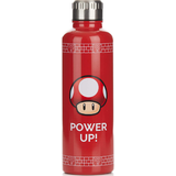 Läcksäkra - Metall Vattenflaskor Paladone Super Mario Power Up Vattenflaska 0.5L