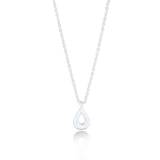 Gynning Jewelry Eternity Drop Necklace - Silver