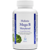 Holistic B-vitaminer Vitaminer & Mineraler Holistic Mega B Metylerad 90 st