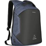 Nylon - Vattentät Datorväskor Baibu Waterproof Anti-Theft Backpack 16" - Blue