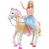 Hästar - Tygleksaker Dockor & Dockhus Barbie Princess Adventure Prance & Shimmer Horse GML79