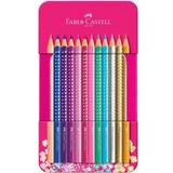 Faber-Castell Kritor Faber-Castell Sparkle Crayons 12-pack