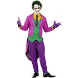 Herrar - Lila Maskeradkläder Widmann Uhyggelig Joker Kostume