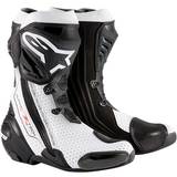 Alpinestars Motorcykelstövlar Alpinestars Supertech R Boots, Black/ White Man