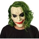 Grön - Övrig film & TV Heltäckande masker Joker Movie Batman Maske Voksen