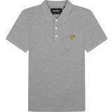 Lyle & Scott Pikétröjor Lyle & Scott Plain Polo Shirt - Mid Grey Marl