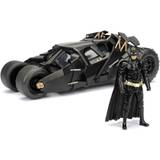 Metall Leksaksfordon Jada DC Comics The Dark Knight Batmobile & Batman
