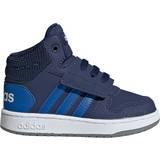 Adidas Blåa Sneakers adidas Infant Hoops 2.0 Mid - Dark Blue/Blue/Cloud White