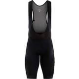 Elastan/Lycra/Spandex Jumpsuits & Overaller Craft Sportsware Essence Bib Shorts Men - Black