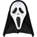 Spöken - Svart Masker Widmann Screaming Ghost Hooded Mask