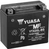 Batterier - Motorcykelbatteri Batterier & Laddbart Yuasa YTX20L-BS
