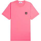 Stone Island 3XL Överdelar Stone Island Patch Logo T-shirt - Neon Pink