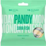 Citron/lime Godis Pandy Sour Fish Candy 50g 1pack