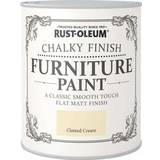Beige Målarfärg Rust-Oleum Furniture Träfärg Clotted Cream 0.75L