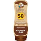 Lotion - SPF Brun utan sol Australian Gold Sunscreen Lotion with Bronzers SPF50 237ml