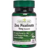 Natures Aid D-vitaminer Vitaminer & Kosttillskott Natures Aid Zinc Picolinate 15mg 30 st