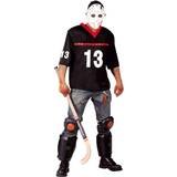 Sport - Zombies Dräkter & Kläder Horror-Shop Hockey Player Costume with Mask