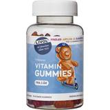 A-vitaminer - Hallon Vitaminer & Mineraler Livol Vitamin Gummies Fruit 75 st