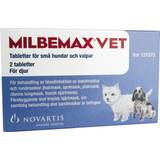 Novartis Husdjur Novartis Milbemax Vet For Small Dogs and Puppies 2 Tablets