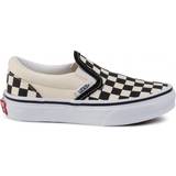 Tyg Sneakers Vans Kid's Classic Slip-On - Checkerboard Black/True White