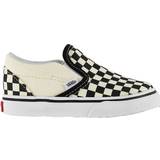 24½ Sneakers Barnskor Vans Toddler Checkerboard Slip-On V - Black/White