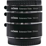 Mellanringar på rea Extension Tube Set 10/16/21mm for Sony NEX E