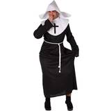 Nuns Maskeradkläder Atosa Nun Man Costume Black