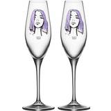 Sara Woodrow Champagneglas Kosta Boda All About You Forever Mine Champagneglas 23cl 2st