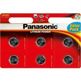 Batterier Batterier & Laddbart Panasonic CR2032 6-pack
