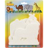 Elefanter - Plastleksaker Pärlor Hama Beads Pin Plate Blister Large 4582