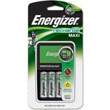 AAA (LR03) - Laddare Batterier & Laddbart Energizer NiMH Battery Charger + AA 2000mAh Battery 4-pack